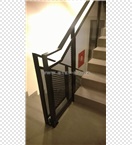 Zábradlí schodiště - děrovaný plech - BD Jarov